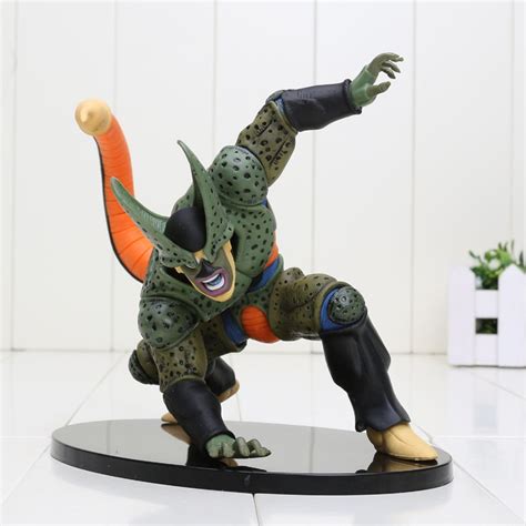 Welcome the fierce battles of dragon ball into your world with these superior 6. 18cm Dragon Ball Z Figure DXF Cell PVC Dragon Ball Z Action Figure DBZ Cell Second Model ...