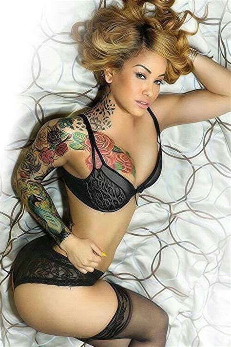 Beautiful Girl Tattoos Inked Girls Women