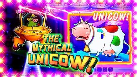 The Mythical Unicow Invaders Return From The Planet Moolah Wms Slots Youtube