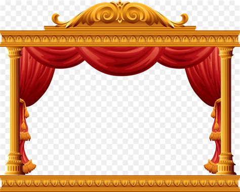 Theatre Clipart Frame Theatre Frame Transparent Free For Download On