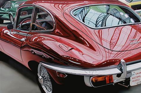 25 Extraordinary Hyper Realistic Car Paintings By Cheryl Kelley Car