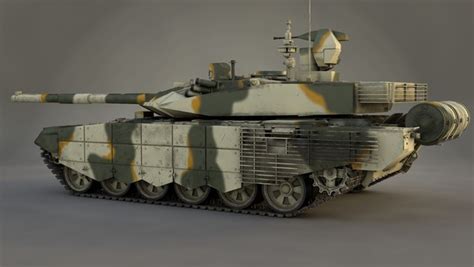 Main Battle Tank T 90 3d Model Turbosquid 1456129
