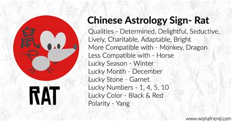 Your Chinese Zodiac Profile Rat
