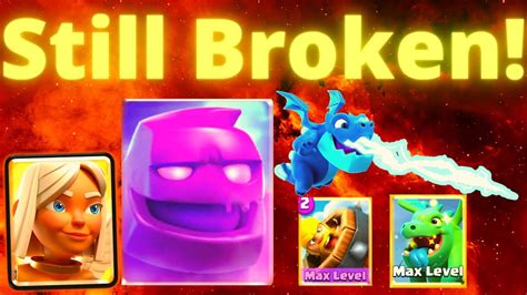 BEST ELIXIR GOLEM DECK In Clash Royale For Easy Wins With E Golem Barb Hut YouTube