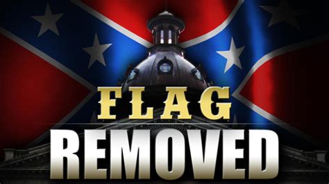 South Carolina Removes Confederate Flag From Capitol Grounds