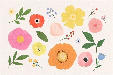 Colorful Flower Illustration Royalty Free Stock Illustration 935550