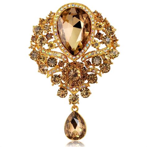 2021 Christmas Brooch Womens Brooches Pin Alloy Diamond Brooch Woman Glass Brooch Pin Bridal