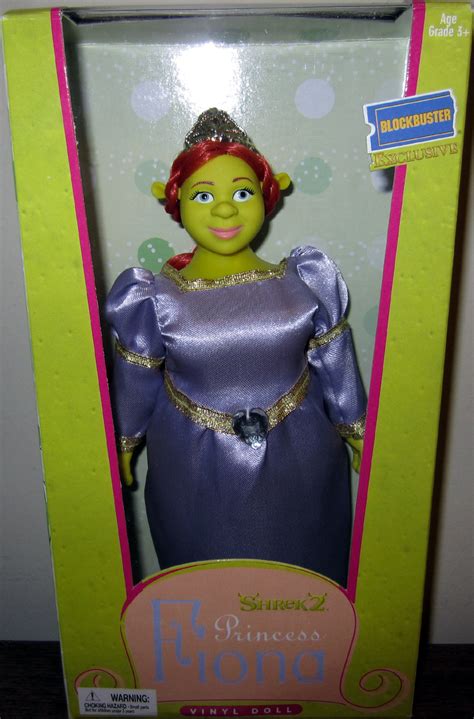 8 Inch Princess Fiona Vinyl Doll Shrek 2 Blockbuster Exclusive