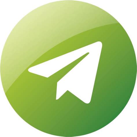 Web 2 Green Telegram 3 Icon Free Web 2 Green Social Icons Web 2