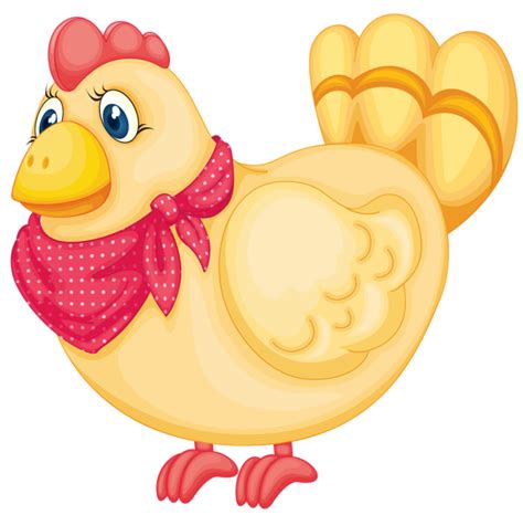 Painted Easter Chicken Png Clipart Picture Бесплатная графика