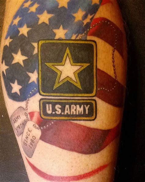 Us Army Shoulder Tattoo Veteran Ink