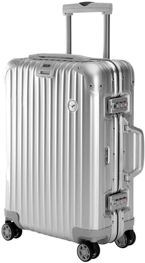 Rimowa Lufthansa Alu Collection Multiwheel Suitcase 635l Electronic