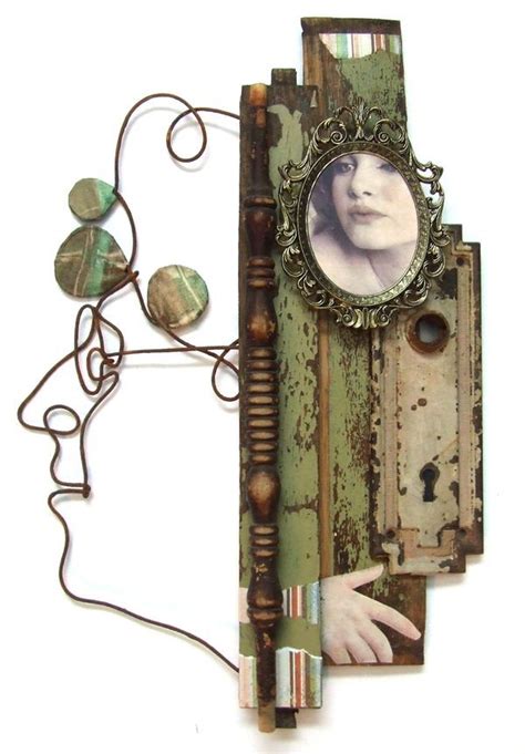 More Wireassemblage ⌼ Artistic Assemblages ⌼ Mixed Media And Collage Art