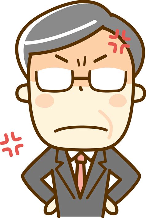 Angry Boss Clipart