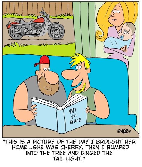 On The Biker Side Cartoon The Bikers Den Blog Motorcycle Quotes