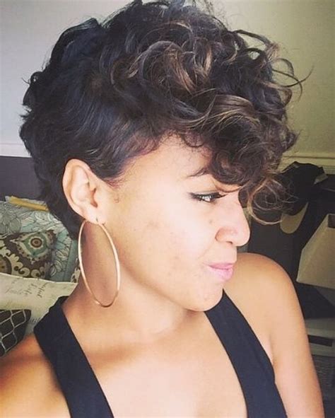 Curly Mohawk Hairstyles For Women
