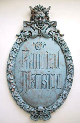 Scroll the page and click where you want to place it. Reproduction of the Haunted Mansion sign from our Other ...