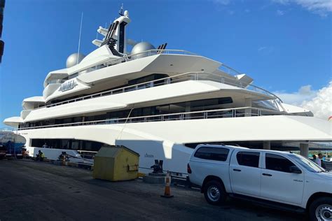 Us Set To Seize Russian Superyacht Docked In Fiji As Part Of Sanctions