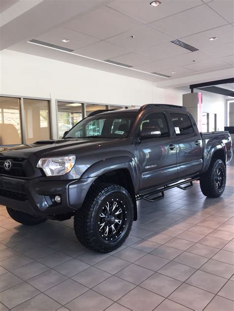 2015 Toyota Tacoma Trd Sport With Nittos Fuel Throttle Wheels