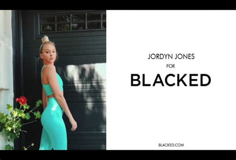 Jordyn Jones For Blacked Sendvid