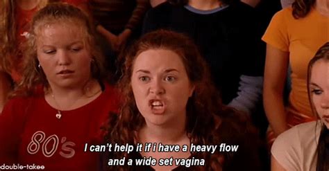 Mean Girls 2004 Quote About Vagina Tampons Jumbo Tampons Heavy S Cq