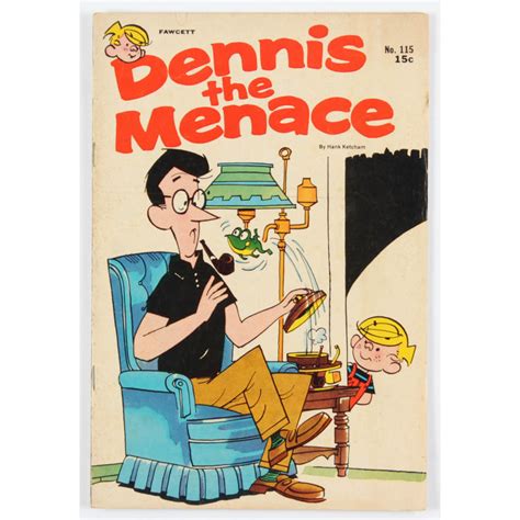 Vintage 1971 Dennis The Menace Issue 115 Fawcett Comic Book
