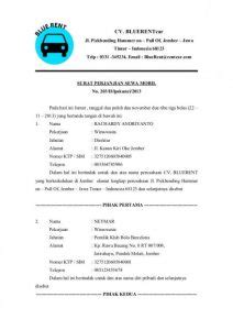 Untuk sistem pelaporannya, kami dari pihak catering akan selalu membawa check untuk itu kami mohon balasan atas surat penawaran kami ini. 7+ Contoh Surat Penawaran Mobil Ke Perusahaan Berbagai ...