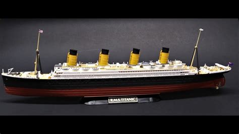 Rms Titanic 1600 Scale Model Ship Kit Build Review 05498 Easy Click