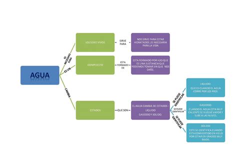 Mapa Conceptual Del Agua Guia Paso A Paso 2022 Images