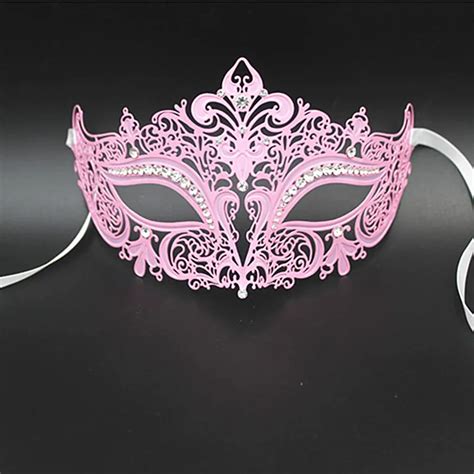 Buy 2016 New Arrivals Factory Outlet Pink Halloween Mask Women Sexy Venetian