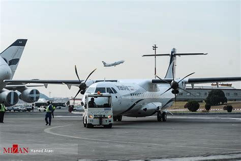 خبرآنلاین تصاویر تحویل دو فروند هواپیمای ایتیآر جدید به تهران