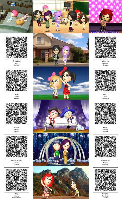 Tomodachi Life Qr Codes By Smabbles On Deviantart