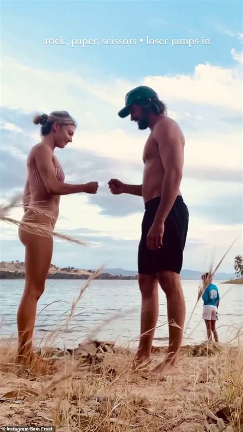 Sam Frost Flaunts Her Fit Figure During Romantic Getaway With Beau Dave