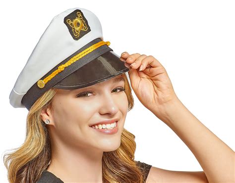 yacht captain hat boat sailor ship skipper cap adult costume accessory buy online in united