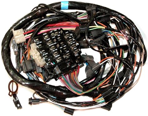 Do not tighten tie wraps and mounting devices at this time. 1978L Corvette Wiring Harness, main dash : CorvetteParts.com