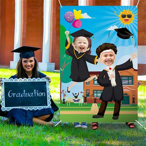 Buy Watinc Graduation Photo Booth Props Frame Kindergarten Preschool