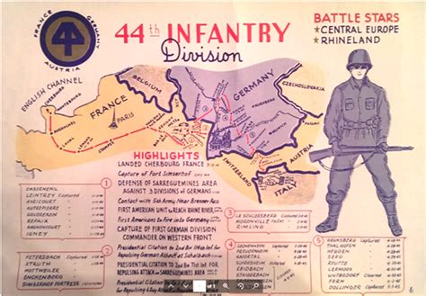 44th Infantry Map Renna Media
