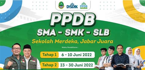 Ppdb 20222023 Provinsi Jawa Barat Di Buka Mulai 6 Juni 2022 Untuk