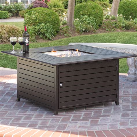 choice products extruded aluminum gas outdoor fire
