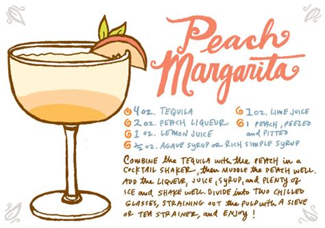 Friday Happy Hour A Peach Margarita
