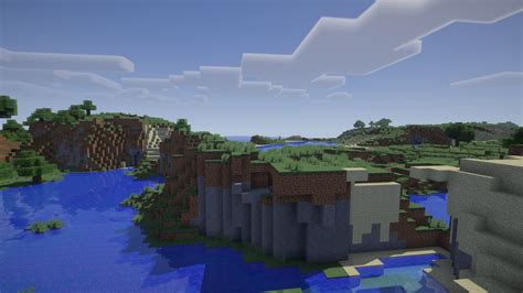 I Put Shaders On The Panorama Seed To Make A Nice Background Rminecraft