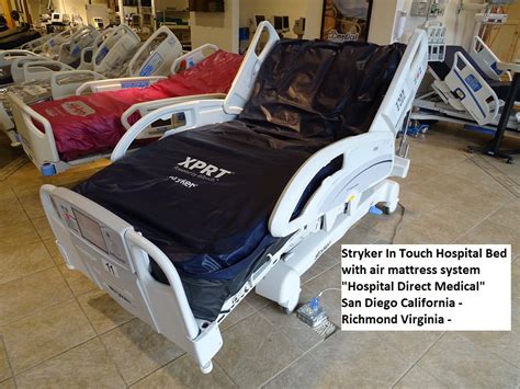 Stryker Intouch Hospital Medical Bed Offers Lateral Rotation And Low