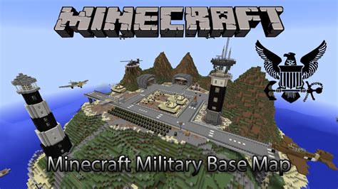 Обзор крутой военной базы в Minecraft Youtube