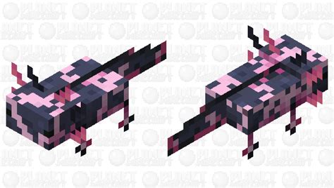 Axolotl Variant 7 Minecraft Mob Skin