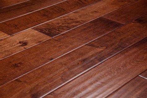 Hand Scraped Maple Amber Hardwood Flooring Mapleamber Maple Floors