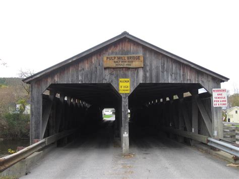 Pulp Mill Covered Bridge Middlebury Vermont Pulp Mill C Flickr