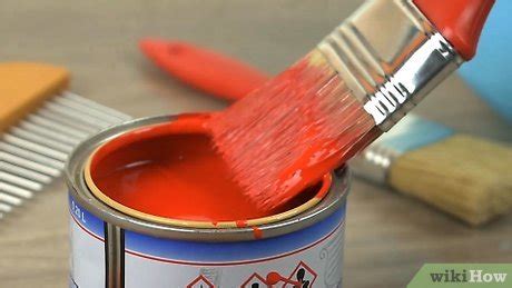 Apply the thinned paint to a piece of scrap wood or cardboard with either a paint sprayer or a paintbrush. Simple Ways to Clean Latex Paint from a Brush (with Pictures)