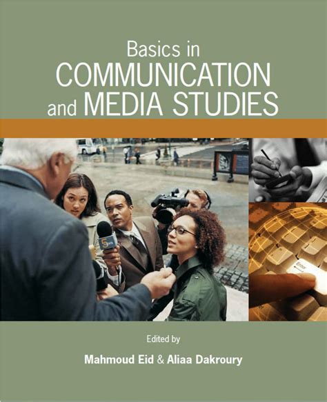 Pdf Basics In Communication And Media Studies