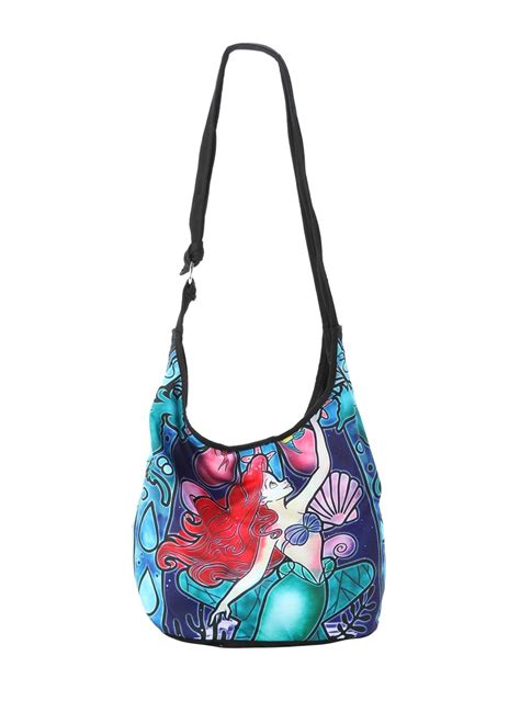 Disney The Little Mermaid Ariel Stained Glass Hobo Bag Toysplus