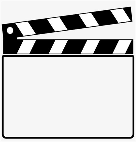 Movie Cut Board Clipart Clapperboard Film Clip Art Claqueta De Cine